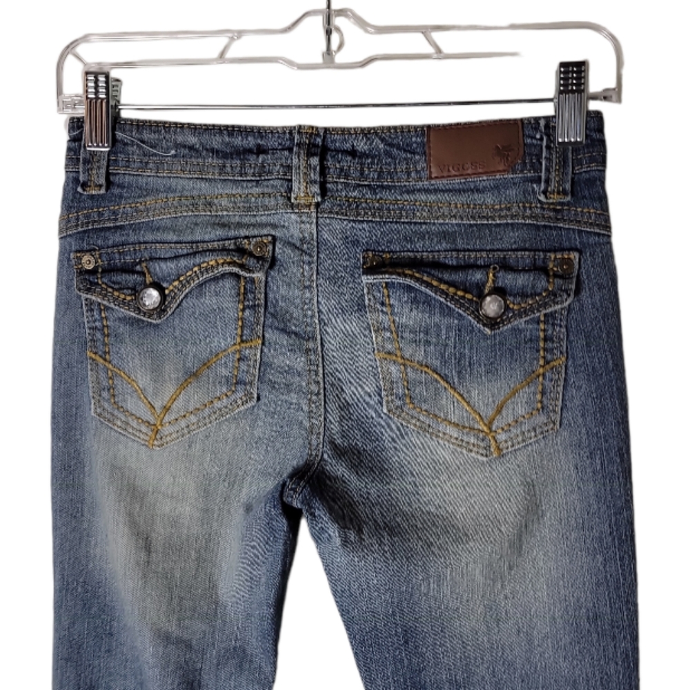 Vigoss blue jeans size girl 12 - Picture 4 of 7